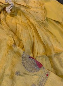 🌼🌻Vibrant Yellow Embroidered Kurta Set