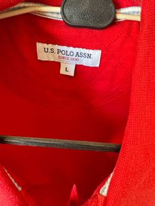 US Polo Assn. Men's Red Tshirt