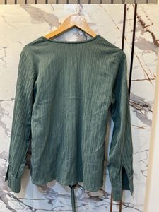 Stylish V-Neck Wrap Blouse, Bust- 36