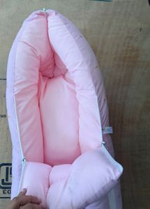Cute Pink Cherry Print Baby Lounger