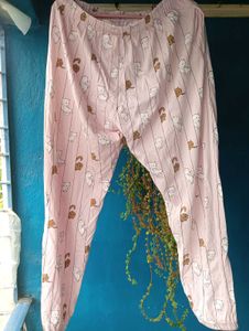 Cute Cat Print Pajama Pants