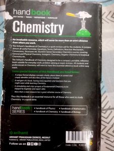 Arihant Chemistry Handbook for Class XI &amp; XII