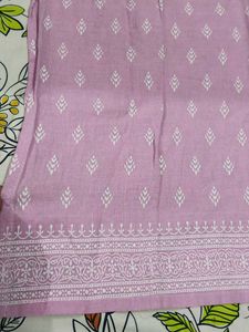 Light Purple Printed Kurta