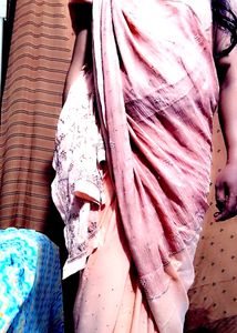 Soft Satin Saree Fully Work
