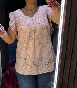 chikankari top