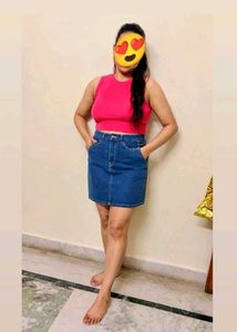 Denim Skirt