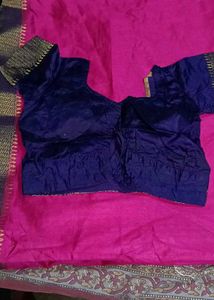 Elegant Magenta Saree