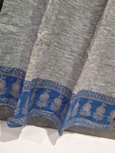 Grey Printed Kurta
