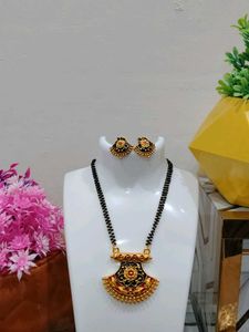 Meenakari Mangalsutra Set