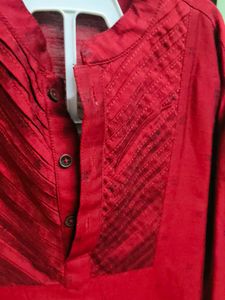 Red Kurta for boys