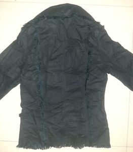 🖤 Authentic LEE Frayed Chic Jacket – Premium