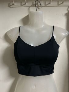 Black Sports Bra