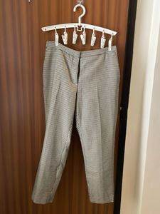 Classic Gingham Print Trousers