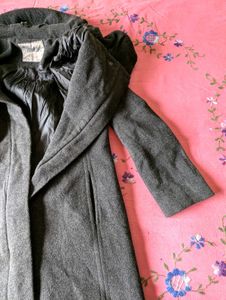 💸🩶ZARA DARK GRAY WOOL COAT🩶💸