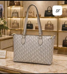 Stylish Monogram Tote Bag