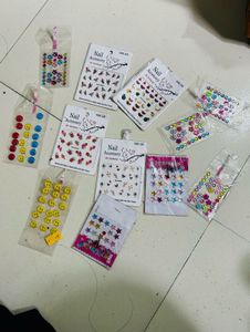Nail Art Stickers - Butterfly & Floral Designs