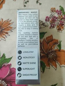 Blue Heaven Long Lasting Makeup Fixer