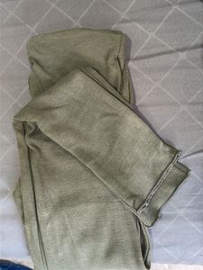 Olive coloured leggings
