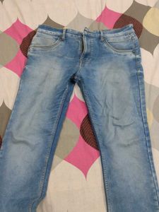 Light Wash Denim Jeans