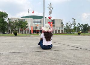 Cute white top with Pink Prints in COTTON