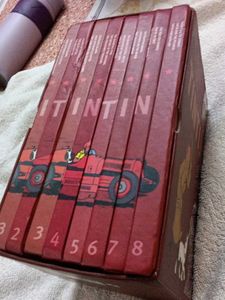 Tintin Book Collection - Set of 8 hard cover