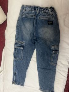 Blue Cargo Jeans