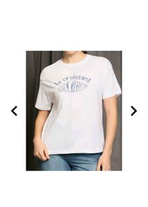 Croissant Graphic Tee - Casual Chic