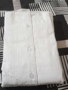 M Size Cotton Dobby Lycra Party Wear Shirt