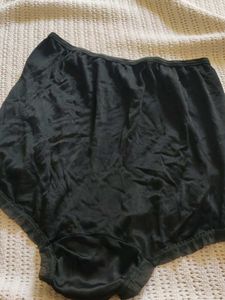 Vintage Black Ruffle Bloomers