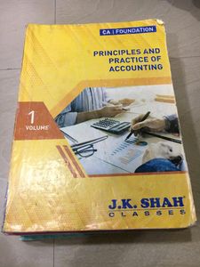 CA Foundation Books From JKShah Classes 📗📘