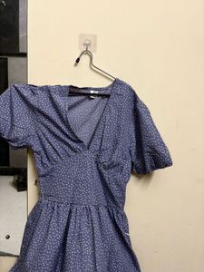 Cute Polka Dot Ruffle Dress