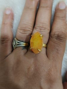 Natural Stone Finger Ring