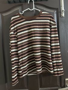 Striped Long Sleeve Top