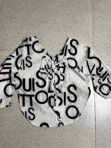 Stylish Louis Vuitton Print Top