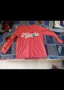 Pink Minnie Mouse Sweatshirt