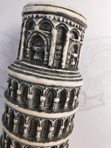 Vintage Leaning Tower of Pisa Statue from Italy