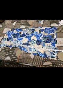 Butterfly Print Midi Dress