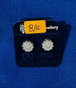 ✨ Anti-Tarnish Stone Ear Studs ✨