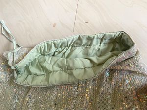 pastel green lehenga