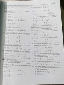 NDA/NA Mathematics Previous Year Solved Papers