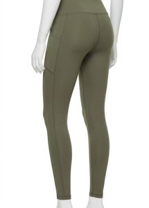 UNIQLO High Waisted Olive Green Leggings