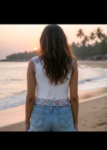 Boho Crochet Crop Top
