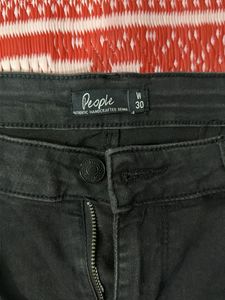 Stylish Black ankle Denim Jeans