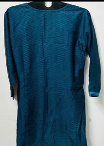 Frame Branded Silk Cotton Kurti