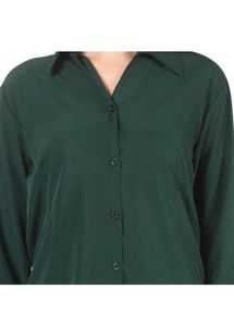 Classic Green Collared Top