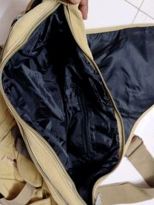 Khaki Coloured Hand Bag