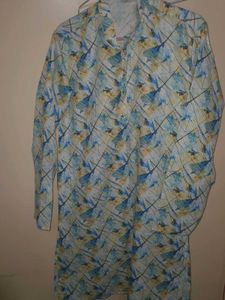 Abstract Print Kurta