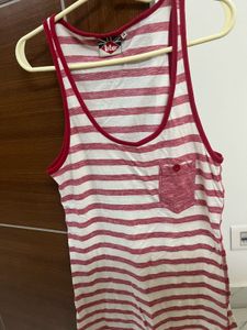 Lee Cooper Striped Tank Top