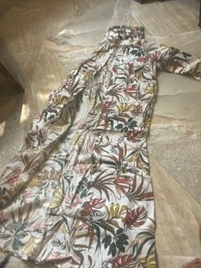 floral long shrug