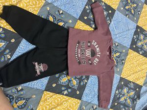 Kids Basketball Sweatshirt & Pants Set